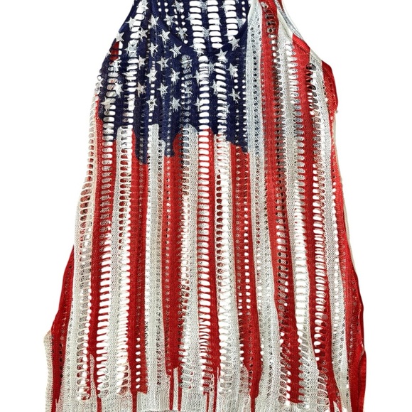 Stars and Stripes Women's Swim Cover-Up - Picture 3 of 5